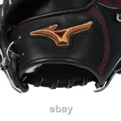 Nouveau gant de baseball Mizuno Pro 11,75 po pour l'infield, droitier, noir, édition Crafted 1AJGR31023