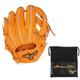 Nouveau Gant De Baseball Mizuno Pro Classic 11,5 Po Pour L&rsquo;int&eacute;rieur, Droitier, Orange 1ajgr32123