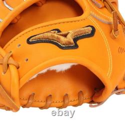 Nouveau gant de baseball Mizuno Pro Classic 11,5 po pour l’intérieur, droitier, orange 1AJGR32123