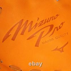 Nouveau gant de baseball Mizuno Pro Classic 11,5 po pour l’intérieur, droitier, orange 1AJGR32123