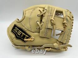 Nouveau gant de baseball New ZETT Special Pro Order 11.75 Infield Crème H-Web RHT Limité