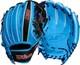 Nouveau Gant De Baseball Wilson Fall 2024 A2k 11,5 Rht Pour L&rsquo;int&eacute;rieur, Noir / Bleu, Pro Stock