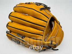 Nouveau gant de baseball de champ intérieur SSK Black Soul 12 noir et brun Croisillon RHT Japon Pro NPB