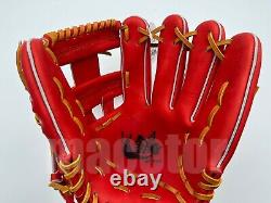 Nouveau gant de baseball de champ intérieur SSK Silver 11.75 Rouge avec toile H-Web, pour droitier, modèle professionnel japonais.
