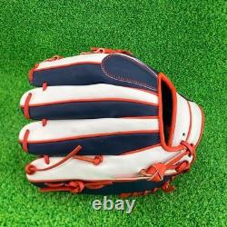 Nouveau gant de commande personnalisé ZETT pro status 11.75 champ intérieur droit blanc rouge
