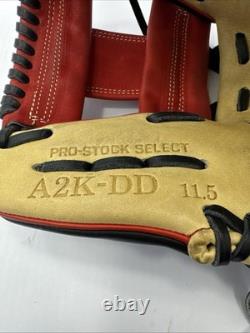 Rare Dat Dude A2K Peau de Serpent RHT Pro Stock Select A2K-DD 11.5 Wilson meilleur #1