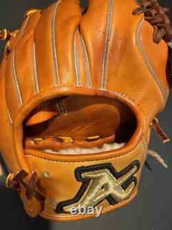 Rare gant de baseball d’infield en cuir Atoms MIJ Uragami japonais droitier 11,75 (d’occasion)