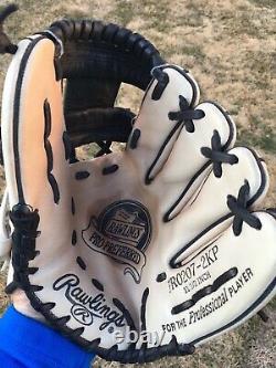 Rawlings 11.5 Pro Preferred Pro207-2kp Baseball Glove Barely Used Deer Tanned