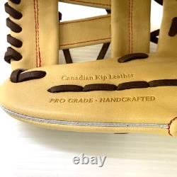 Rawlings Gold Glove Club 12 Gant de Baseball Infield Or Camel Droit Main Gauche Pro Grade Japon