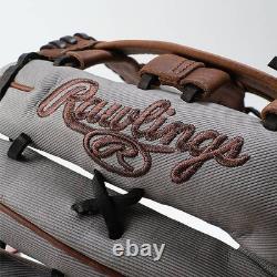 Rawlings HOH Pro Excel Jeans GR5FHJB88 Gant de champ intérieur 12,5 pouces RHT ML Gris 2025 Neuf