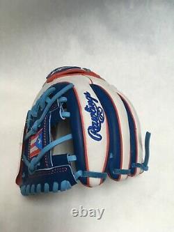 Rawlings Heart Of The Hide Puerto Rico Infield Glove Special Edition Taille 11,5