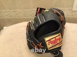 Rawlings Pro-dj2 Derek Jeter Gold Label Signed Limited Edition Baseball Glove