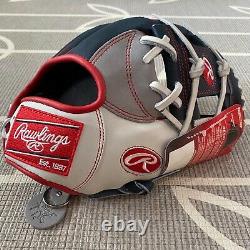 Rawlings Pronp4-usa 11.5 Heart Of The Hide Baseball Glove Infield Pro Flag Rare