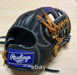 Rawlings pro préféré 11.5 Champ droit Noir Marron GH8PRSS6L