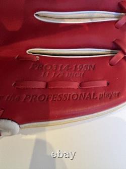 Tout Neuf avec Étiquette Gant de Baseball Rawlings Heart Of The Hide RHT 11.5 PRO314-19SN