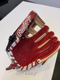 Tout Neuf avec Étiquette Gant de Baseball Rawlings Heart Of The Hide RHT 11.5 PRO314-19SN