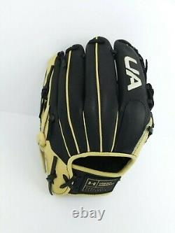 Under Armour Genuine Pro Fielding Baseball Glove (11.5) Uafggp-1150i-bk/cr Rh