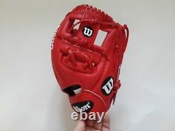 Wilson A1500 Gant De Baseball Mitt Wta1518kr1786a Red Infielders Rht 11,5