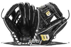 Wilson A2000 1786 Spin Control Pro 11.5 Gant de baseball d'intérieur pour lancer à droite NEUF