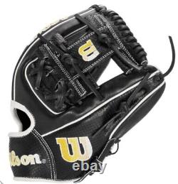 Wilson A2000 1786 Spin Control Pro 11.5 Gant de baseball d'intérieur pour lancer à droite NEUF