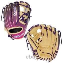 Wilson A2000 1786SS BL Exclusif TWILIGHT Gant de baseball de champ intérieur 11,5 po #16