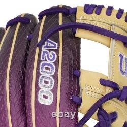 Wilson A2000 1786SS BL Exclusif TWILIGHT Gant de baseball de champ intérieur 11,5 po #16