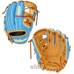 Wilson A2000 1786SS BL Gant de baseball d’infield exclusif GLACIER 11,5 po #17
