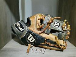 Wilson A2000 1788 11.25 Pro Stock Gants De Baseball Rht Noir Brun