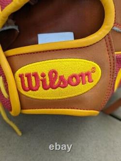 Wilson A2000 Dp15 Gm Mlb Pro Stock 11.75 Gant De Baseball Infield Pedroia Fit