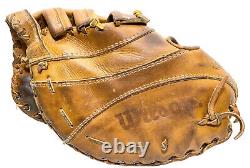 Wilson A2000 J1675 11.5 Gant de baseball Orange Tan RHT Pro-Back Infield USAGÉ