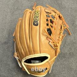 Wilson A2000 PF89 gant de champ intérieur 11,5 pouces pour lancer de la main droite en cuir Pro Stock marron