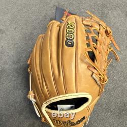 Wilson A2000 PF89 gant de champ intérieur 11,5 pouces pour lancer de la main droite en cuir Pro Stock marron