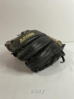 Wilson A2000 Pro Stock 1786 Rht Infielder 11,5 Balle De Baseball Gant De Bronzage Noir