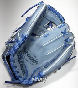 Wilson Autism Speaks A2000 1786 11,5 RHT Gant de baseball Pro Stock bleu pour l’intérieur du terrain