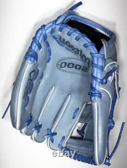 Wilson Autism Speaks A2000 1786 11,5 RHT Gant de baseball Pro Stock bleu pour l’intérieur du terrain