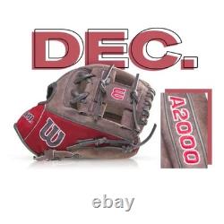 Wilson Dec 2023 Gant d’infield GOTM A2000 PF88 11,25 po WBW1016911125 Charbon brossé