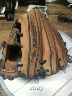 Wilson L’a2000 1788 /11.25 Baseball Glove Brun, Pro Stock Leather Dual Welt