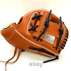 Wilson Staff DUAL 86PF 11.5 Gant d’infielder RHT orange en cuir Pro Stock JAPAN