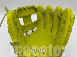 ZETT Gant de baseball d’infield Special Pro Order 11.5 pouces jaune vif main droite limité