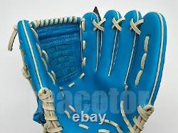Zett Pro Modèle 12 Infield Gants De Baseball Macaron Blue Rht Wild Pocket Kenda