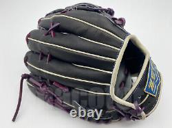 Zett Pro Modèle 12 Infield Gants De Baseball Noir Violet Rht Wild Pocket Softball